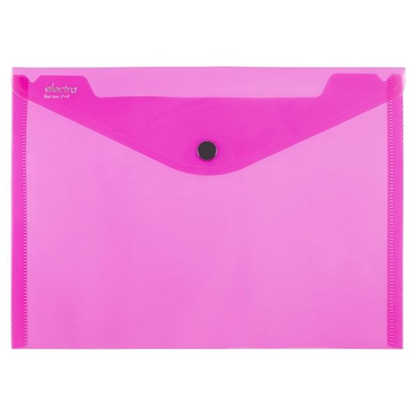 Zakládací pouzdro s drukem ELECTRA-A4,tm. růž.,5ks