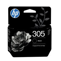 HP 305 Black Original Ink Cartridge (120 pages)