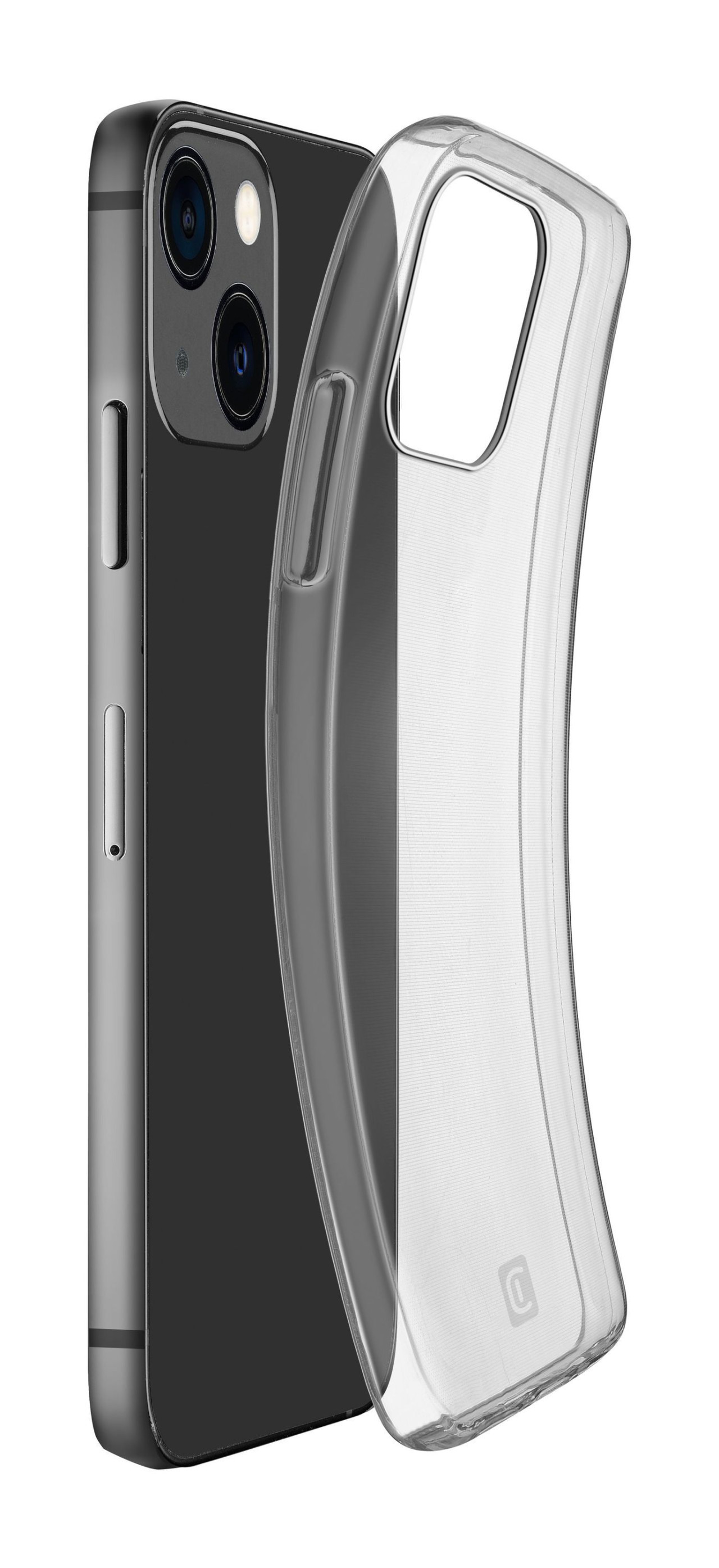 Extratenký zadní kryt CellularLine Fine pro Apple iPhone 14 Plus, transparentní