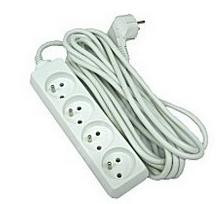 PremiumCord prodlužovací přívod 230V, 3m 4 zásuvky