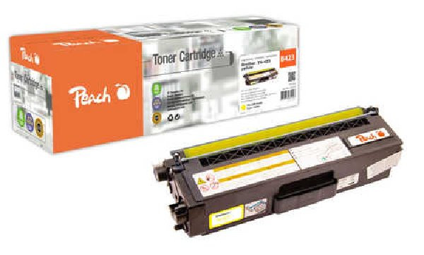 PEACH kompatibilní cartridge Brother HL-L8360/L8410/MFC-L8690 TN-423  žlutá, 4000str.