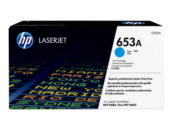 HP toner 653A/Cyan/16 500 stran