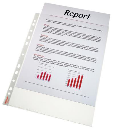 LEITZ Plastové kapsy Esselte Standard A4, GC, 75 mic, box 100 ks