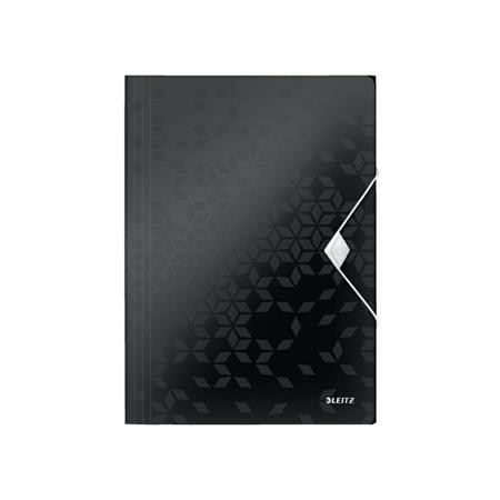 LEITZ Desky na dokumenty  WOW, PP, černá