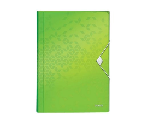 LEITZ Aktovka s přihrádkami  WOW, PP, zelená