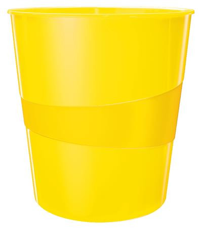 LEITZ Odpadkový koš  WOW, žlutá