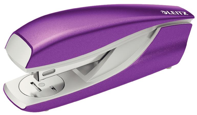 LEITZ Stolní sešívačka  NeXXt WOW 5502, purpurová, box