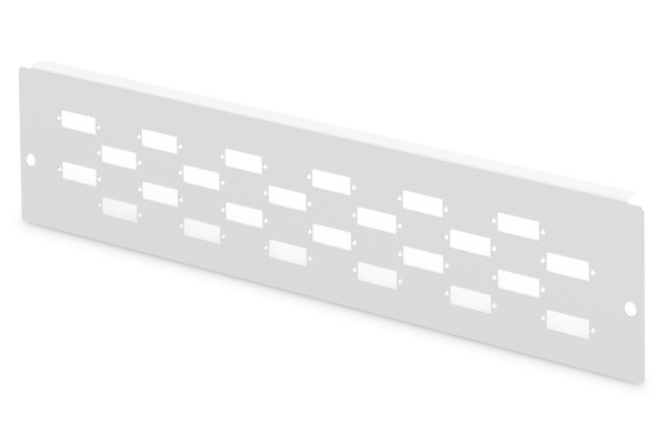 Digitus Adaptérová deska pro DN-96800M-2, šedá (RAL 7035) 12x SC-DX, LC-QD