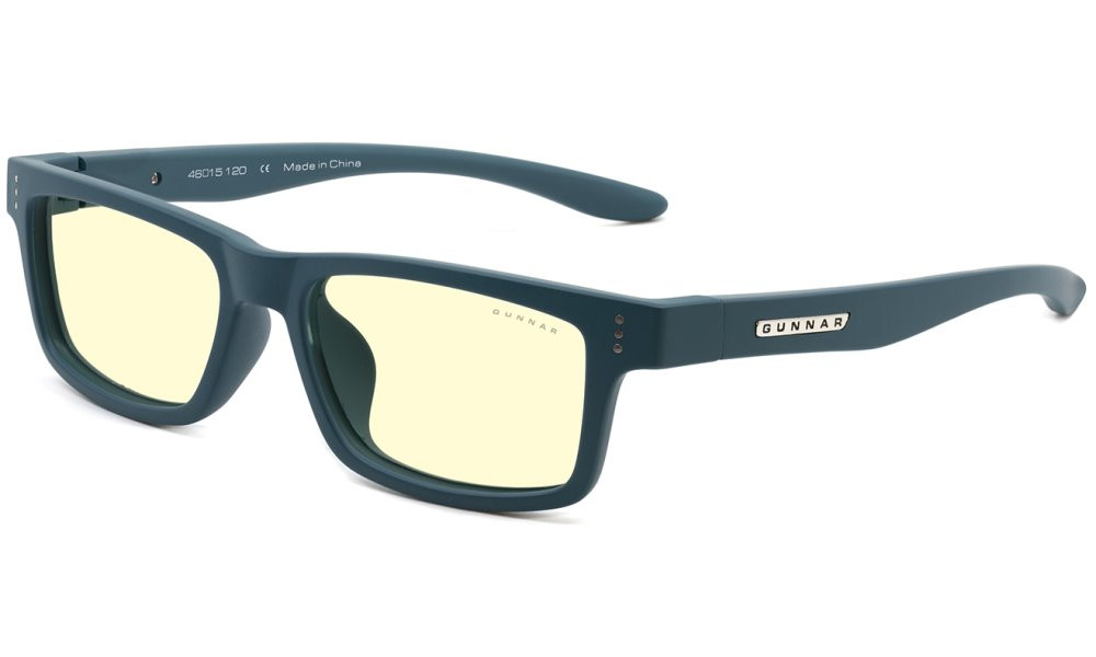 GUNNAR kancelářske/herní brýle  CRUZ KIDS SMALL (4-8) TEAL jantarová skla BLF 65 NATURAL focus