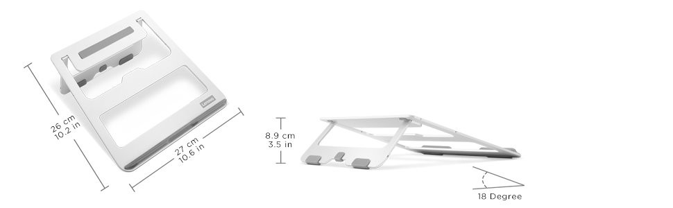 Lenovo stojan CONS Přenosný hliníkový na notebook