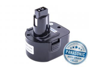 Avacom Náhradní baterie BLACK & DECKER A9252 Ni-Mh 12V 3000mAh, články PANASONIC