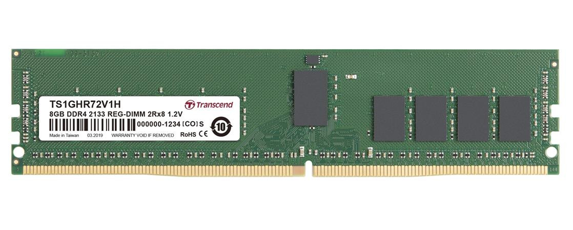 Transcend paměť 8GB DDR4 2133 ECC-DIMM 2Rx8 CL15 
