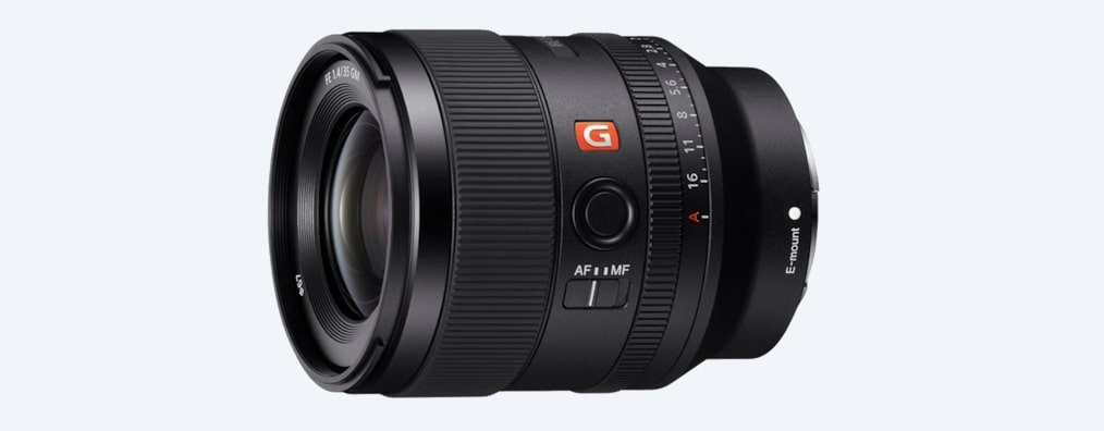 SONY SEL35F14GM objektiv s bajonetem E, FE 35mm F1,4 GM SELEKCE