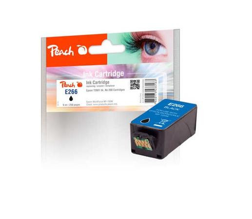 PEACH kompatibilní cartridge Epson No. 266, black, 9ml