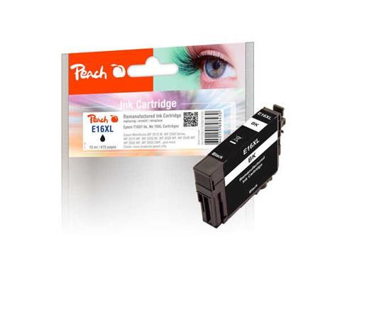 PEACH kompatibilní cartridge Epson No 16, black, 13 ml