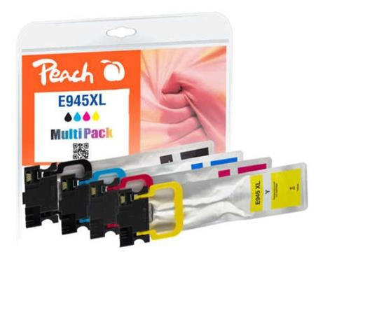 PEACH kompatibilní cartridge Epson T9451, T9452, T9453, T9454, No 945XL, MultiPack