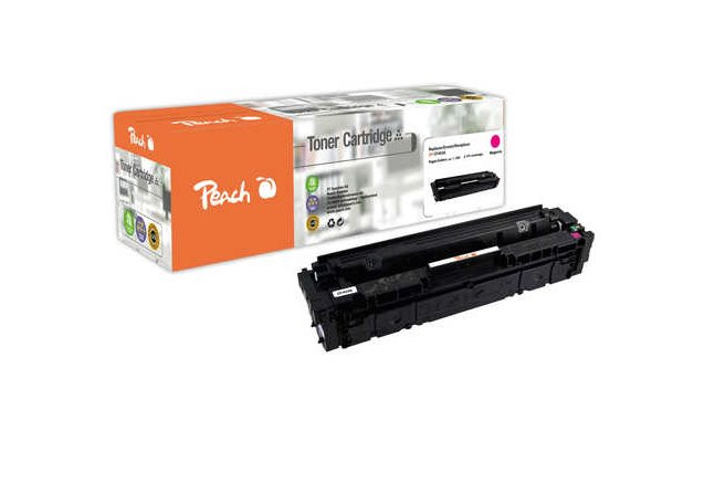 PEACH kompatibilní toner HP CF403A, 201A, purpurová, 1400str