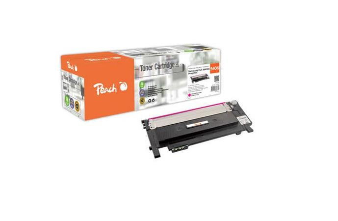 PEACH kompatibilní toner Samsung CLT-M406S/ELS, SU252A, purpurová, 1000 str.