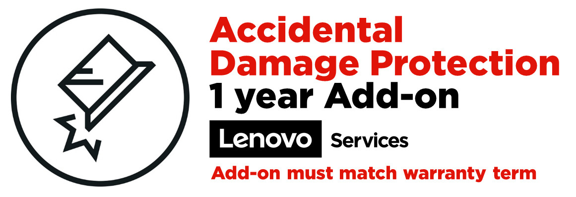 Lenovo rozšíření záruky Lenovo 1Y Accidental Damage Protection