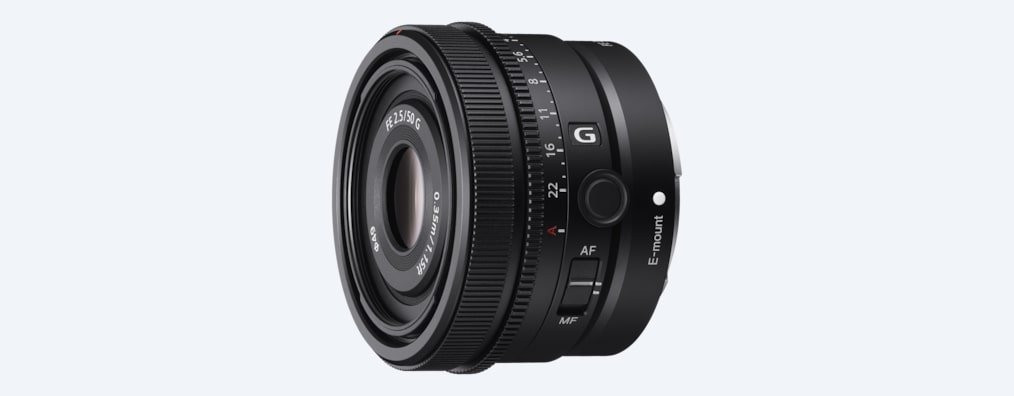 SONY SEL50F25G objektiv s bajonetem E, FE 50mm F2.5 G 