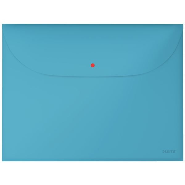 Zaklád.pouzdro s drukem  Leitz Cosy,A4,3 ks,modré