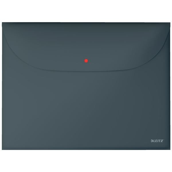 Zaklád.pouzdro s drukem  Leitz Cosy,A4,3 ks,šedé