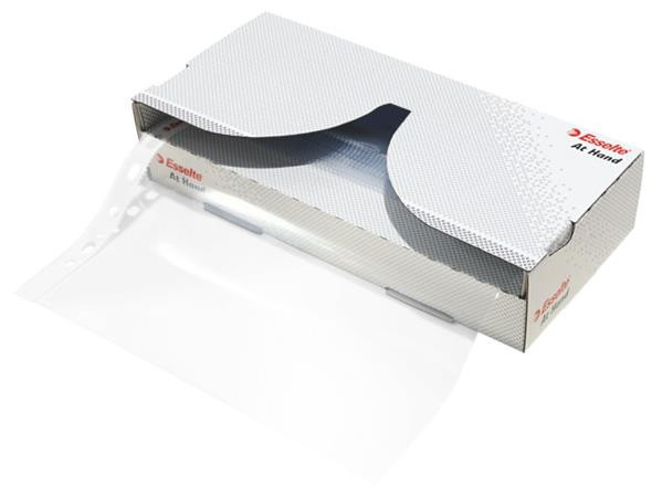 Esselte plastové kapsy AT HAND A4, GC, 55 mic, box 40 ks