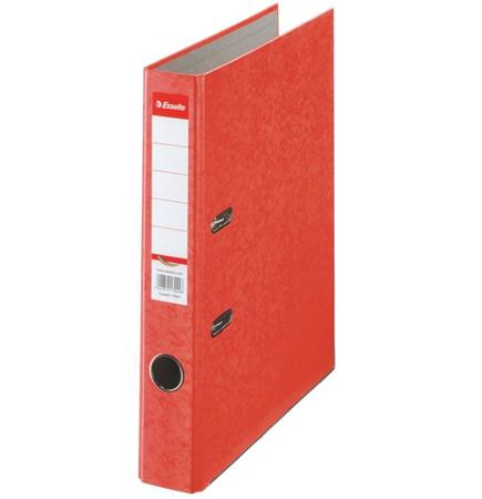 Esselte kart. pák. pořadač Rainbow A4, 50 mm, červená