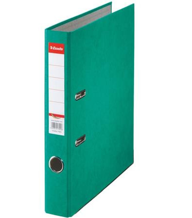 Esselte kart. pák. pořadač Rainbow A4, 50 mm, zelená