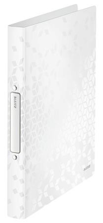 LEITZ Desky s 2kroužkovým mechanismem  WOW, bílá