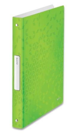 LEITZ Desky s 4kroužkovým mechanismem  WOW, zelená