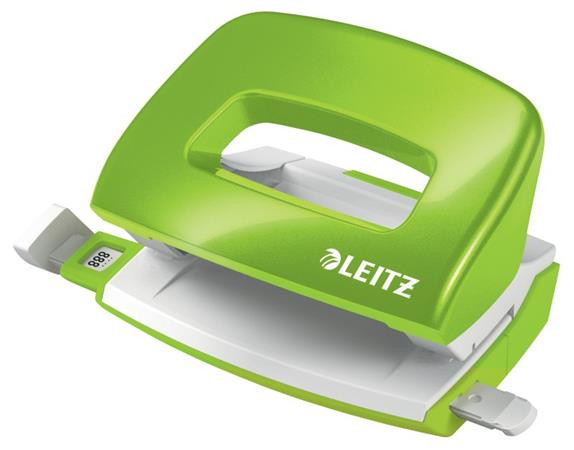 LEITZ Mini děrovačka  NeXXt 5060, zelená