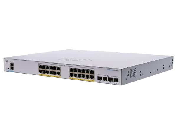 CBS350 Managed 24-port GE, PoE, 4x10G SFP+