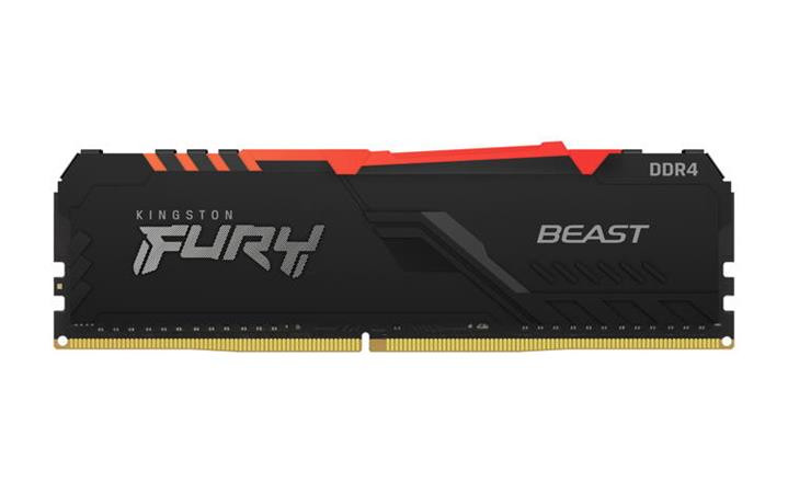 KINGSTON 16GB 3200MHz DDR4 CL16 DIMM 1Gx8 FURY Beast RGB