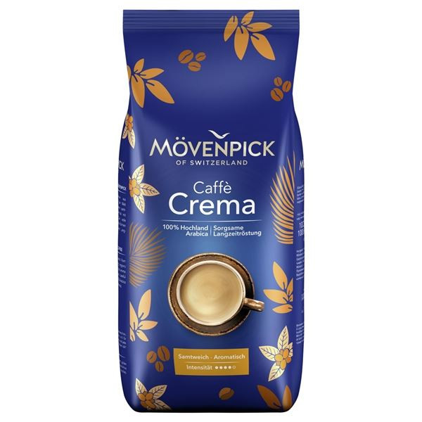 Zrnková káva MÖVENPICK Café Crema, 1000 g