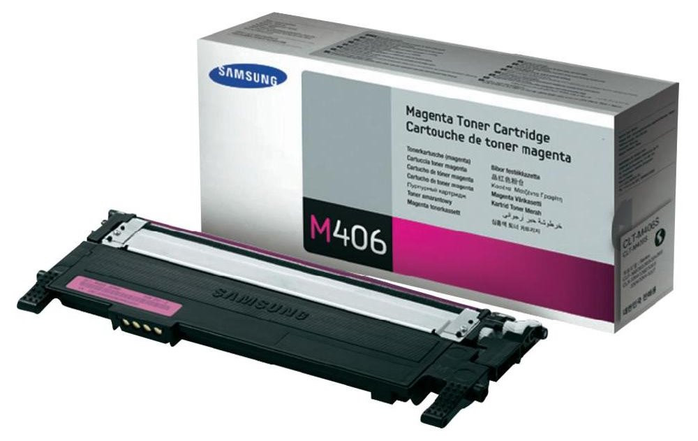 HP - Samsung toner purpurový CLT-M406S pro CLP-360/365,CLX-3300/3305/C410/C460/C467 - 1000 stran