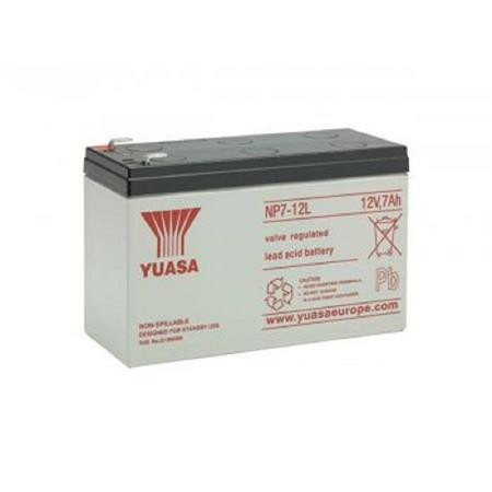 Fukawa YUASA NP7-12L (12V; 7Ah; faston F2-6,3mm; životnost 5let) 