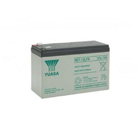 Fukawa YUASA RE7-12LFR (12V; 7Ah; faston F2-6,3mm; životnost 6-9let)