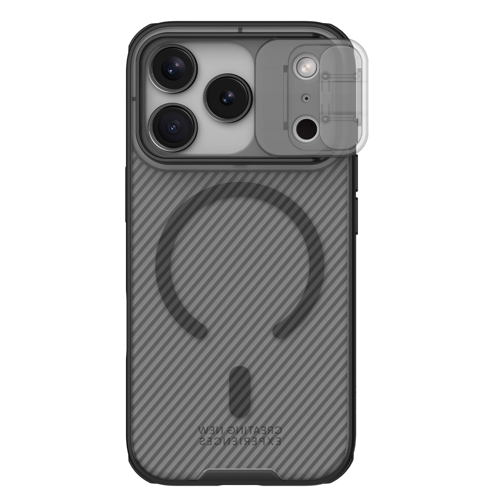 Nillkin CamShield PRO Magnetic Zadní Kryt pro Apple iPhone 17 Pro/18 Pro Transparent Black