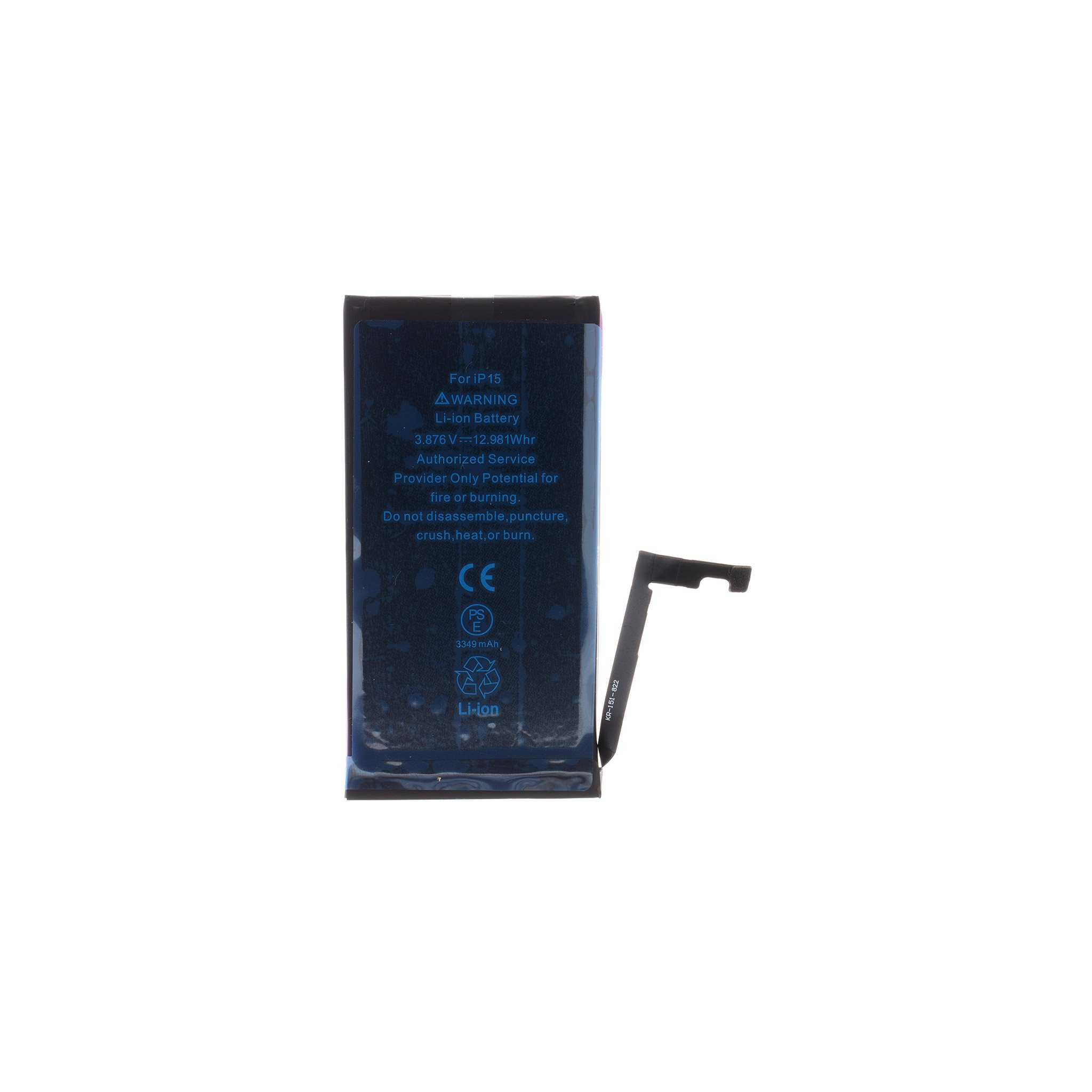 Baterie pro iPhone 15 3349mAh Li-Ion Resetted (Bulk)