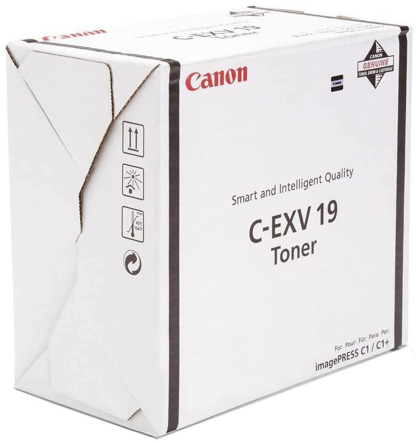 Canon originální  TONER CEXV19 BLACK Imagepress C1/C1+ 16 000 stran A4 (5%)