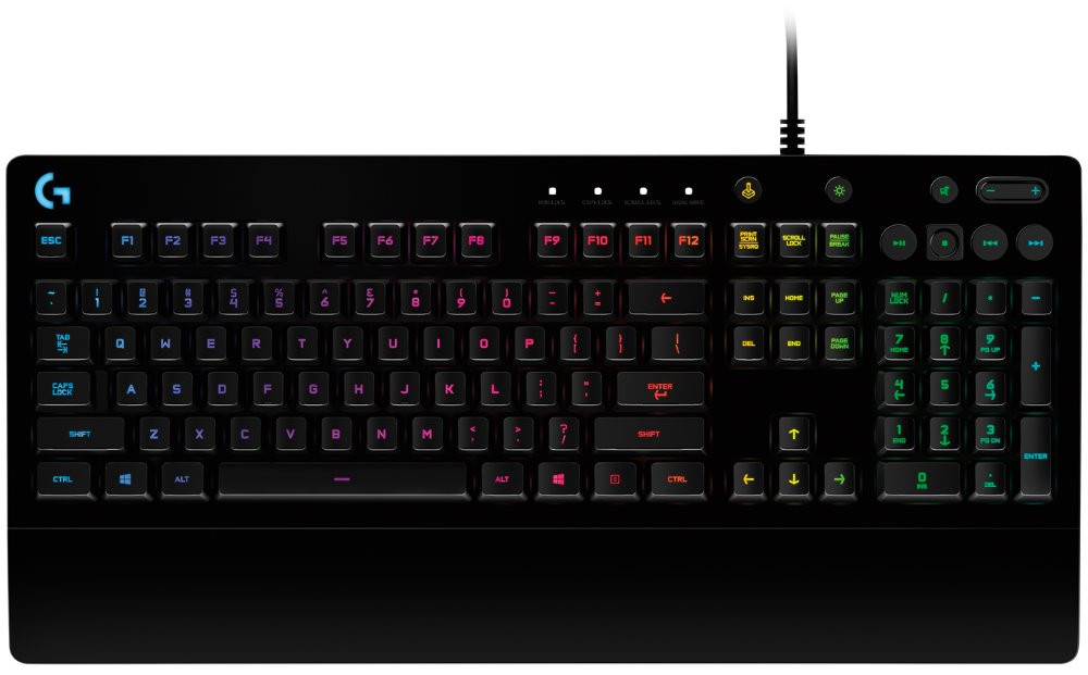 Logitech klávesnice G213 Prodigy, drátová / CZ-SK layout / černá
