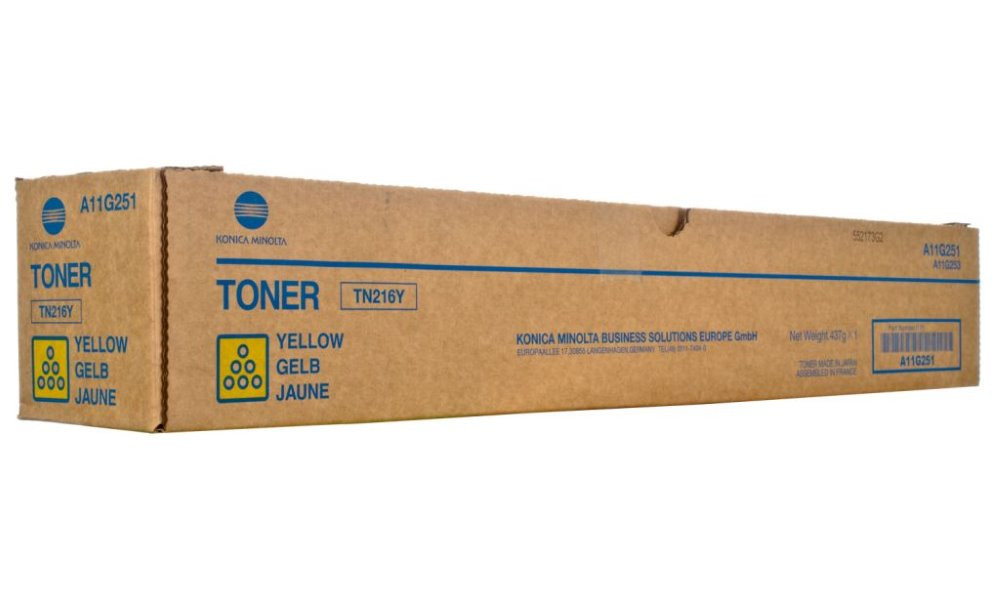 Konica Minolta Toner TN-216/ Bizhub C220/ C280/ 26 000 stran/ Žlutý