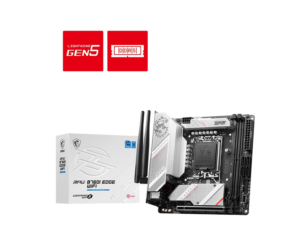 MSI MPG B760I EDGE WIFI/LGA 1700/mITX
