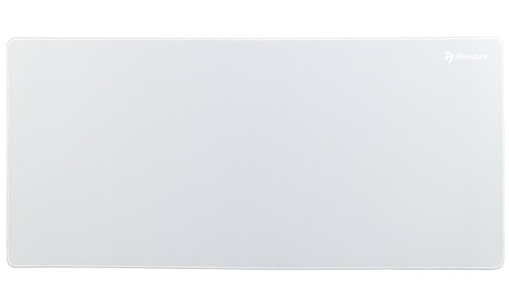 AROZZI ZONA Mousepad XL Pure White/ XL podložka na stůl/ 900x420x4 mm/ voděodolná