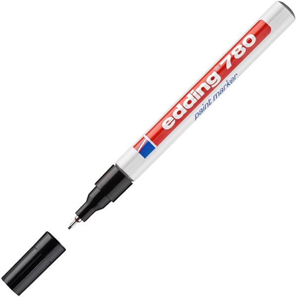 Lakový popisovač Edding 780, černý