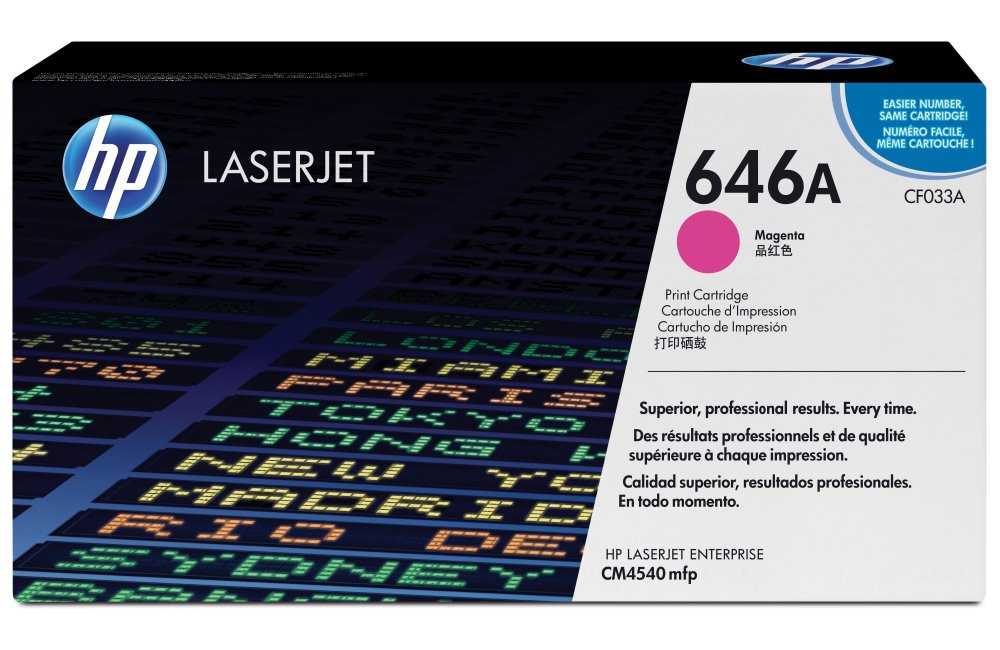 HP 646A Purpurová originální tonerová kazeta LaserJet