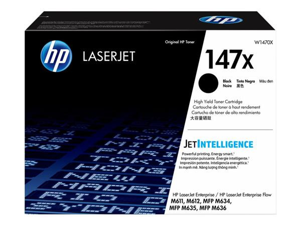 HP toner 147X/Black/25 200 stran