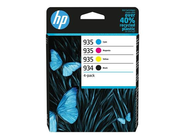 HP Ink Cartridge 934 Black/935 CMY/400 stran/4-pack