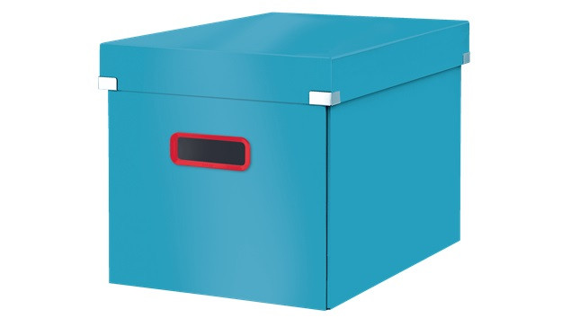 LEITZ Čtvercová krabice  Click&Store COSY, velikost L (A4), klidná modrá